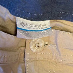 Men's Columbia Khaki Shorts 10inch 44 waist
